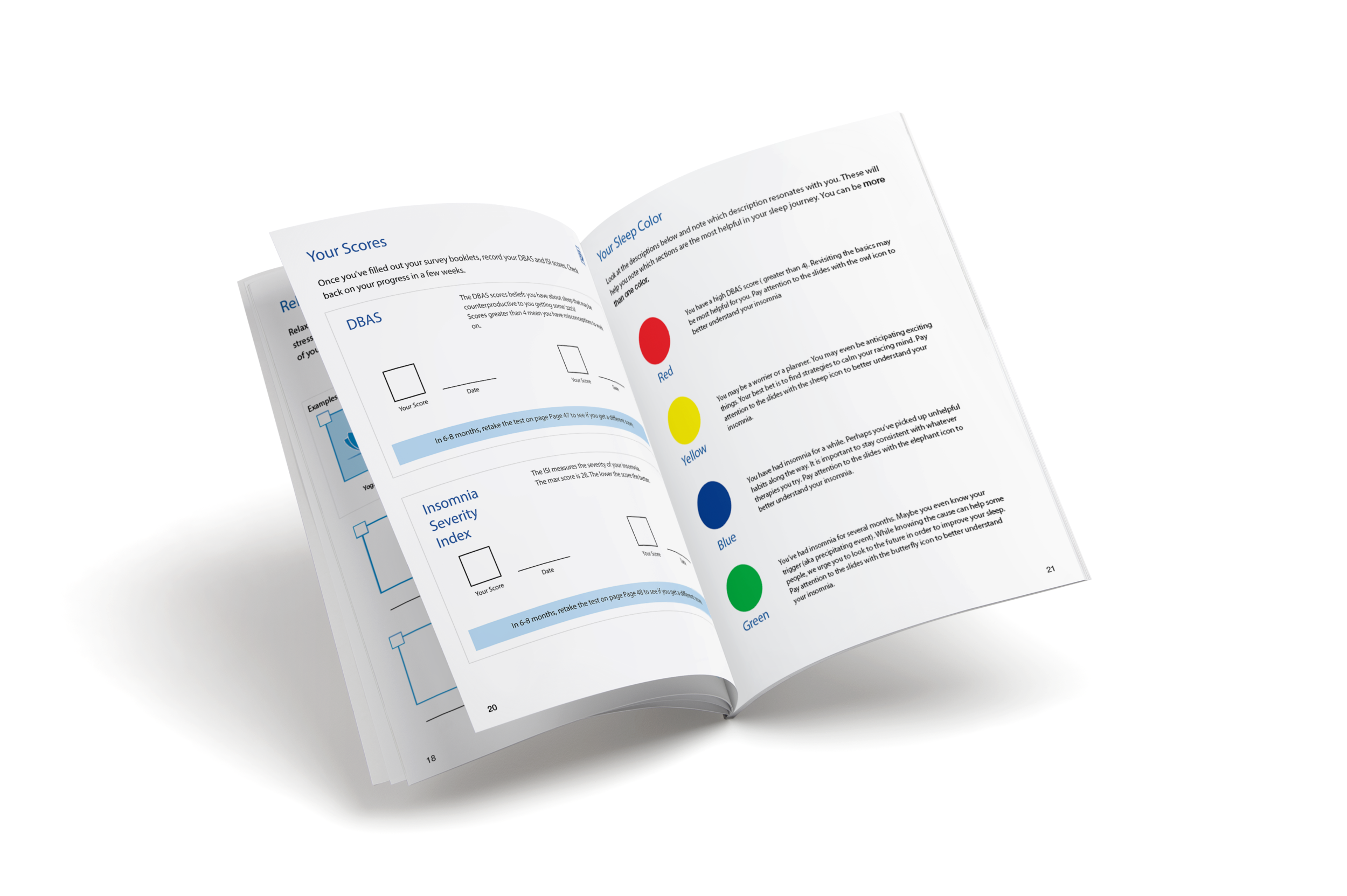 + Patients could see which color archetype they fit into when it comes to their sleep patterns.