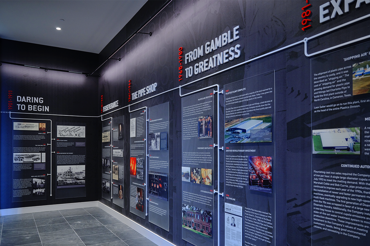 Charlotte Pipe — Environmental Display