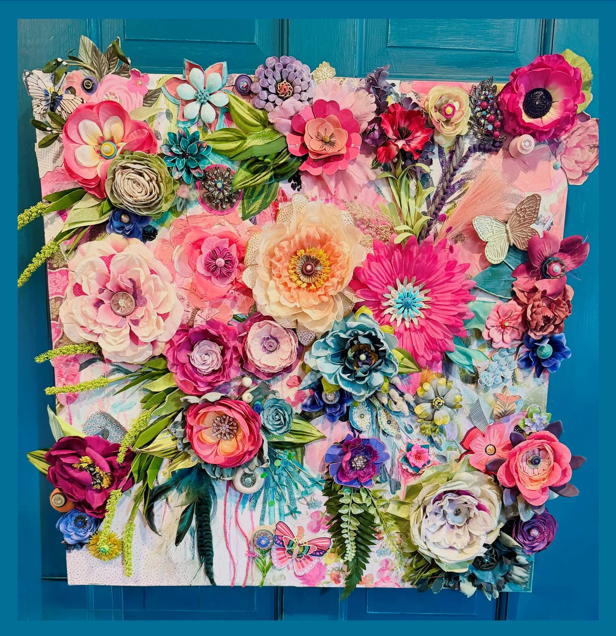Uncontained
Joy gathers in generous layers of color, confidently reaching, refusing to stay within.
Mixed Media ~ 24 x 24 canvas
Available - Price upon request
