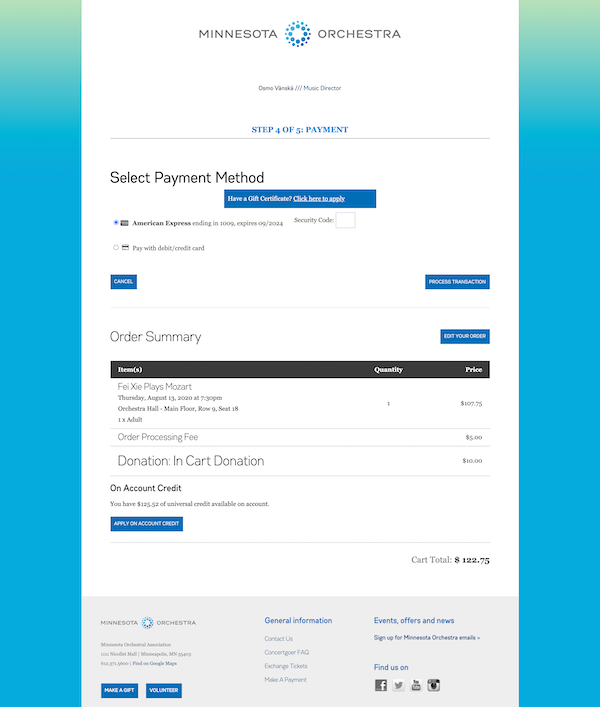 Payment Method