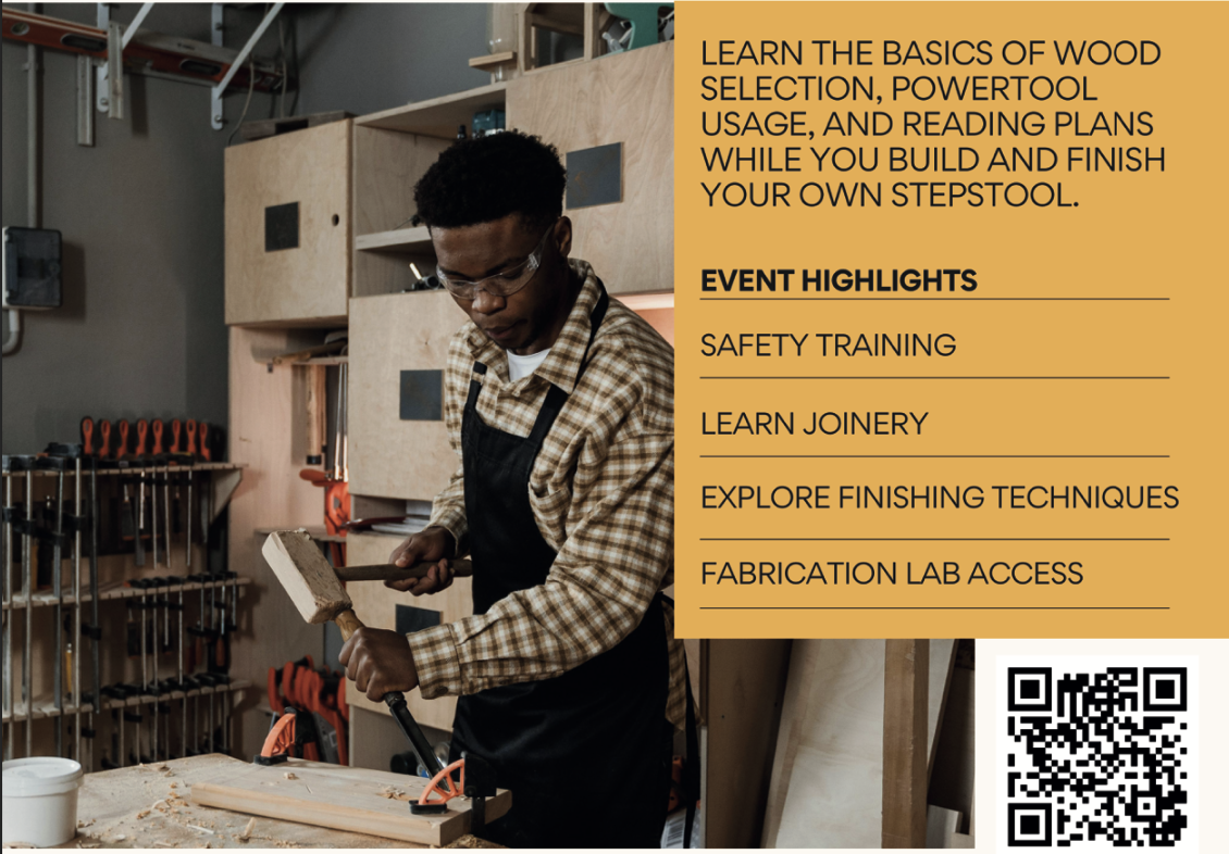 Intro to Woodworking Workshop