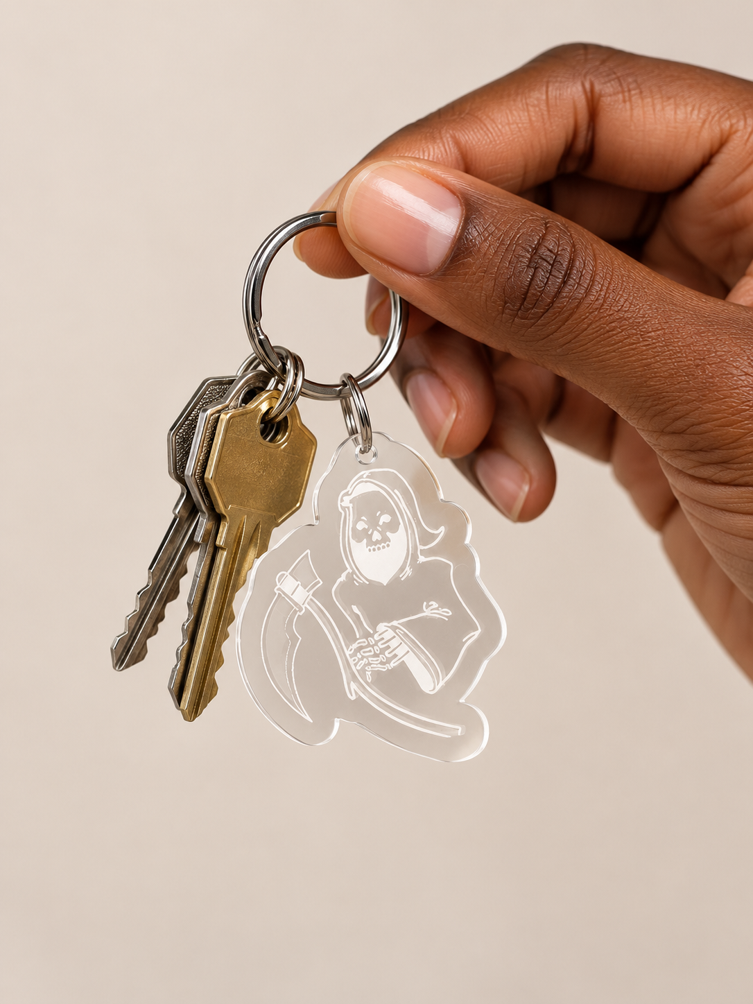 Acrylic Grim Reaper Keychain Showcase.png