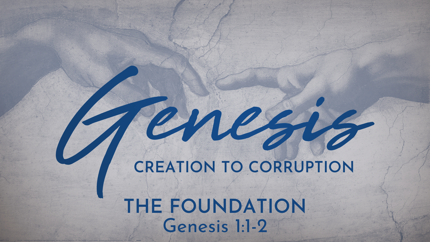 The Foundation (Genesis 1:1-2) episode artwork