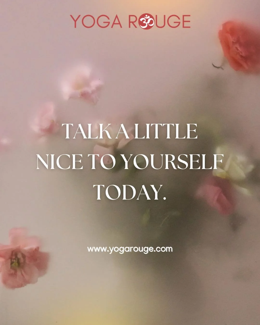 Just a little reminder to be kind to yourself!

&bull;
&bull;
&bull;
#Yoga #YogaRouge #SelfLove #BeKindToYourself #NiceWords #TalkNiceToYourself Reminder #BatonRouge #YogaStudio