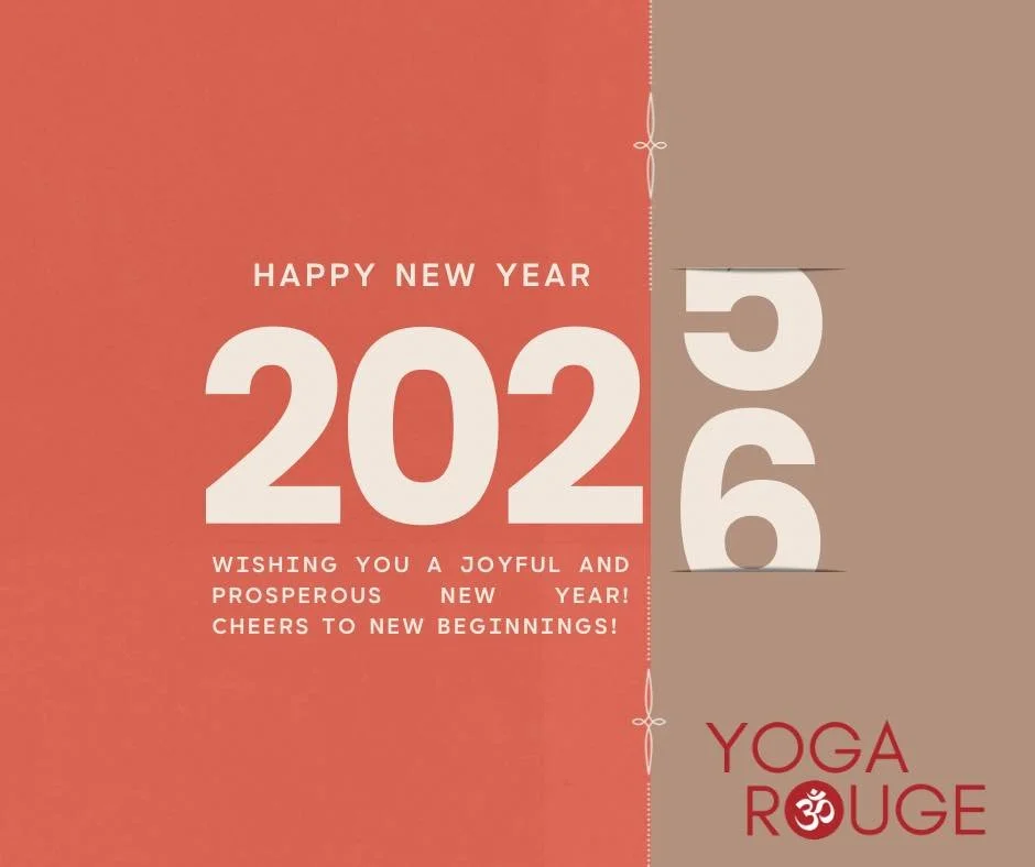 Happy New Year 🥳
Welcome to 2026! Commit to your practice this year. Breathe, move and sweat with us!

&bull;
&bull;
&bull;
#yoga #yogarouge #newyear #happynewyear #practicewithus #flowwithus #breathewithus #sweatwithus