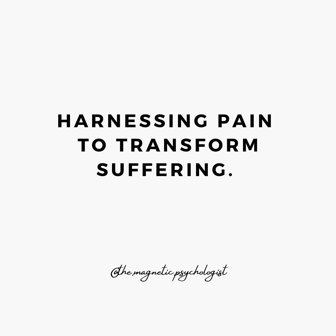 &ldquo;Pain is inevitable&hellip;suffering is optional.&rdquo; This is a Buddhist proverb that you may have heard before. At first glance, you might be thinking that this is a pretty insensitive/invalidating sentiment (at least I did). However, the m
