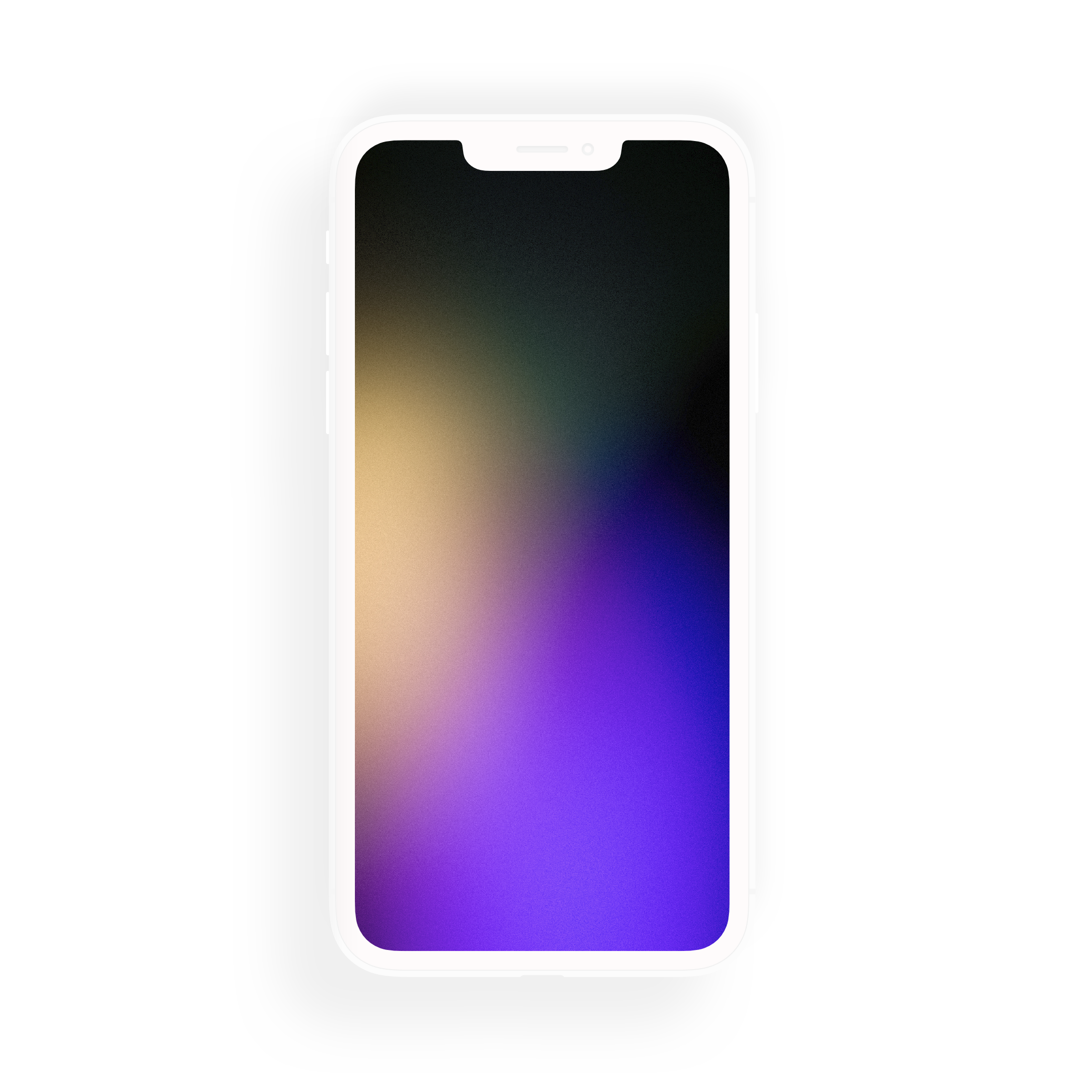 Minimal gradient wallpapers to hide the iPhone notch