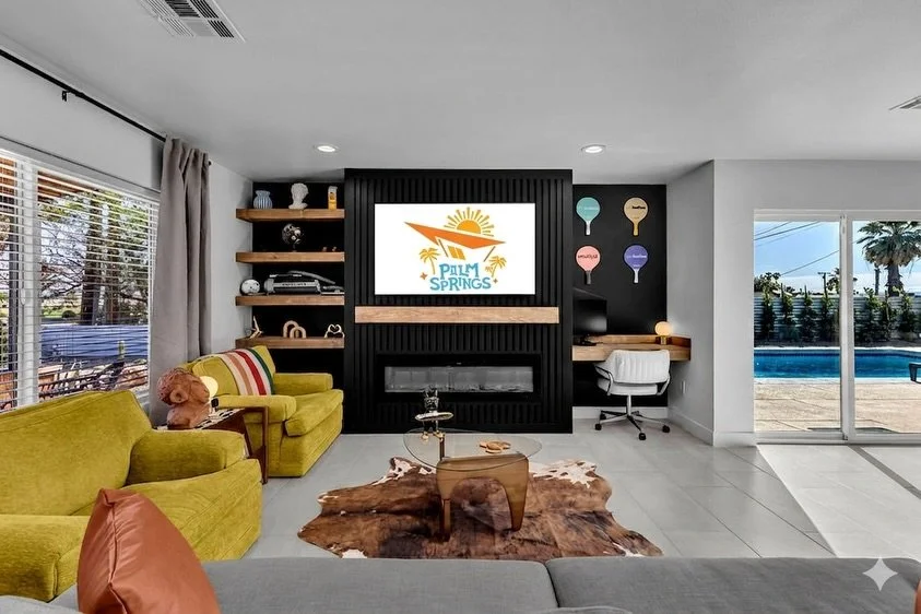 Someone is going to get a great deal on this 4 bedroom totally remodeled SFR on land you own in North Palm Springs. New roof, garage door, A/C, pool equipment, electrical and lots more and all the furniture is included.

Will sell for under $650K. Wo