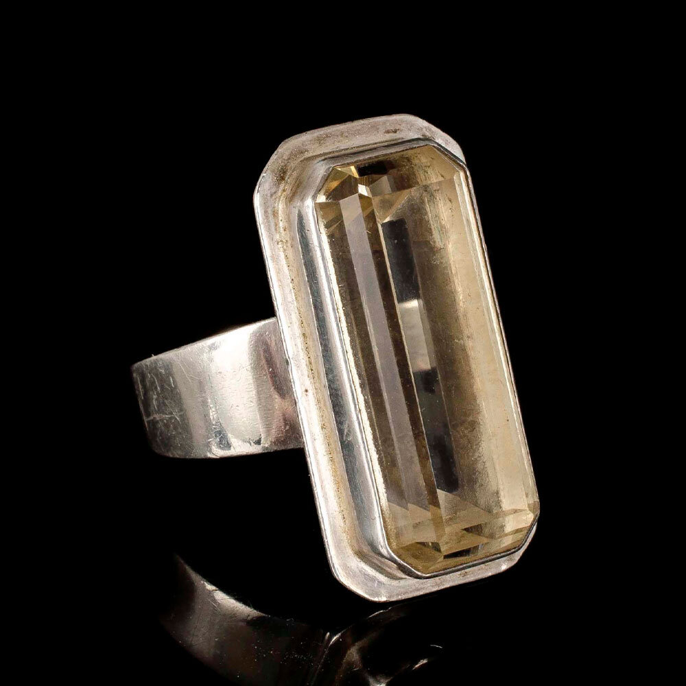 Carmen Beckmann Mexican silver citrine Ring