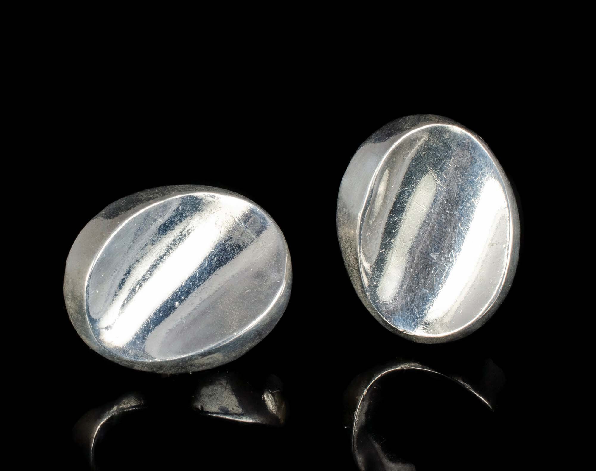 Antonio Pineda Mexican 970 silver modernist Cufflinks