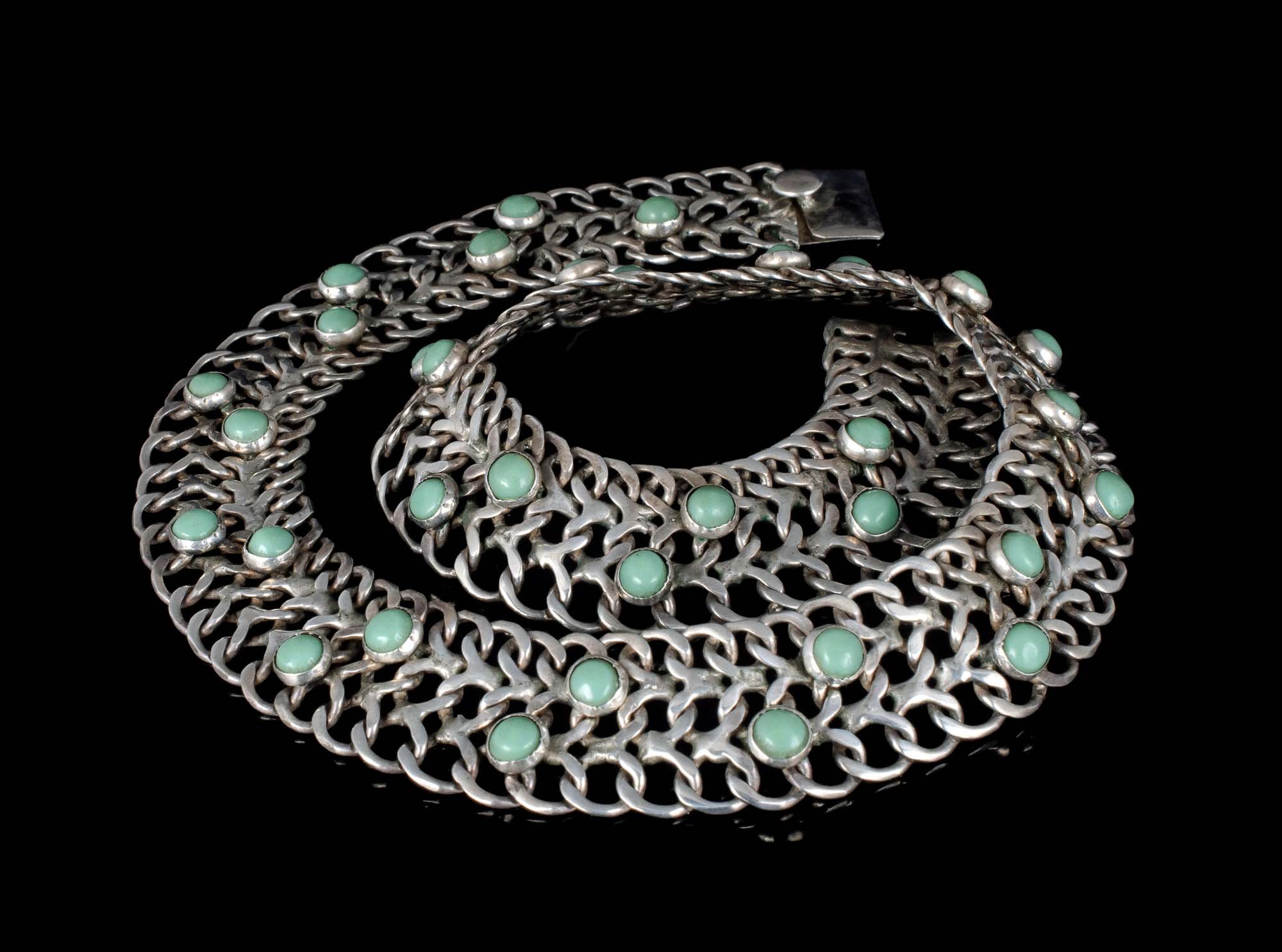 Buy Sterling Silver Bead Necklace From Mexico 20 Online in India - Etsy