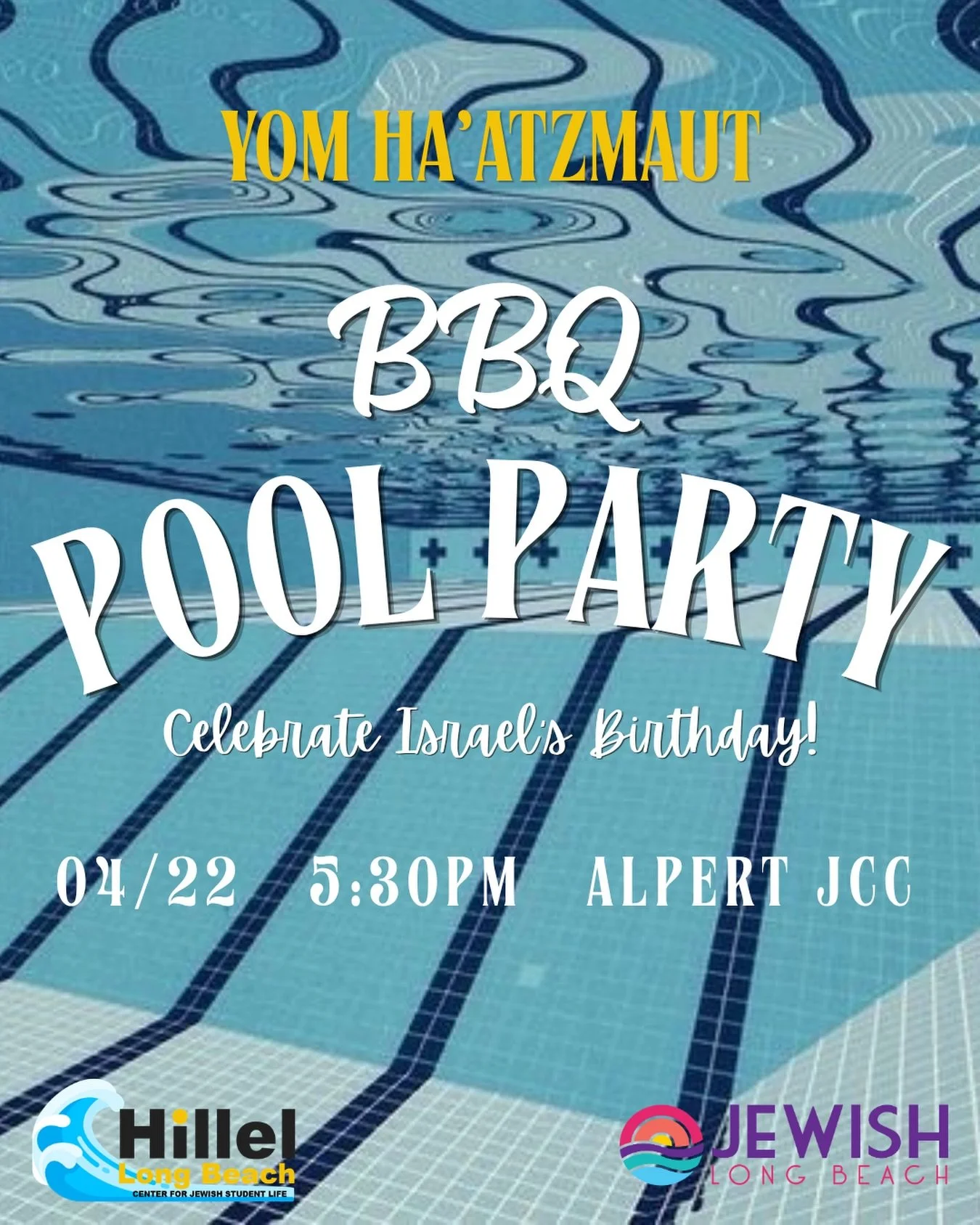 TODAY! Come celebrate with us 5:30 at the Alpert JCC 🇮🇱🤍

*KRAV MAGA SESSION WILL START AT 5:15*