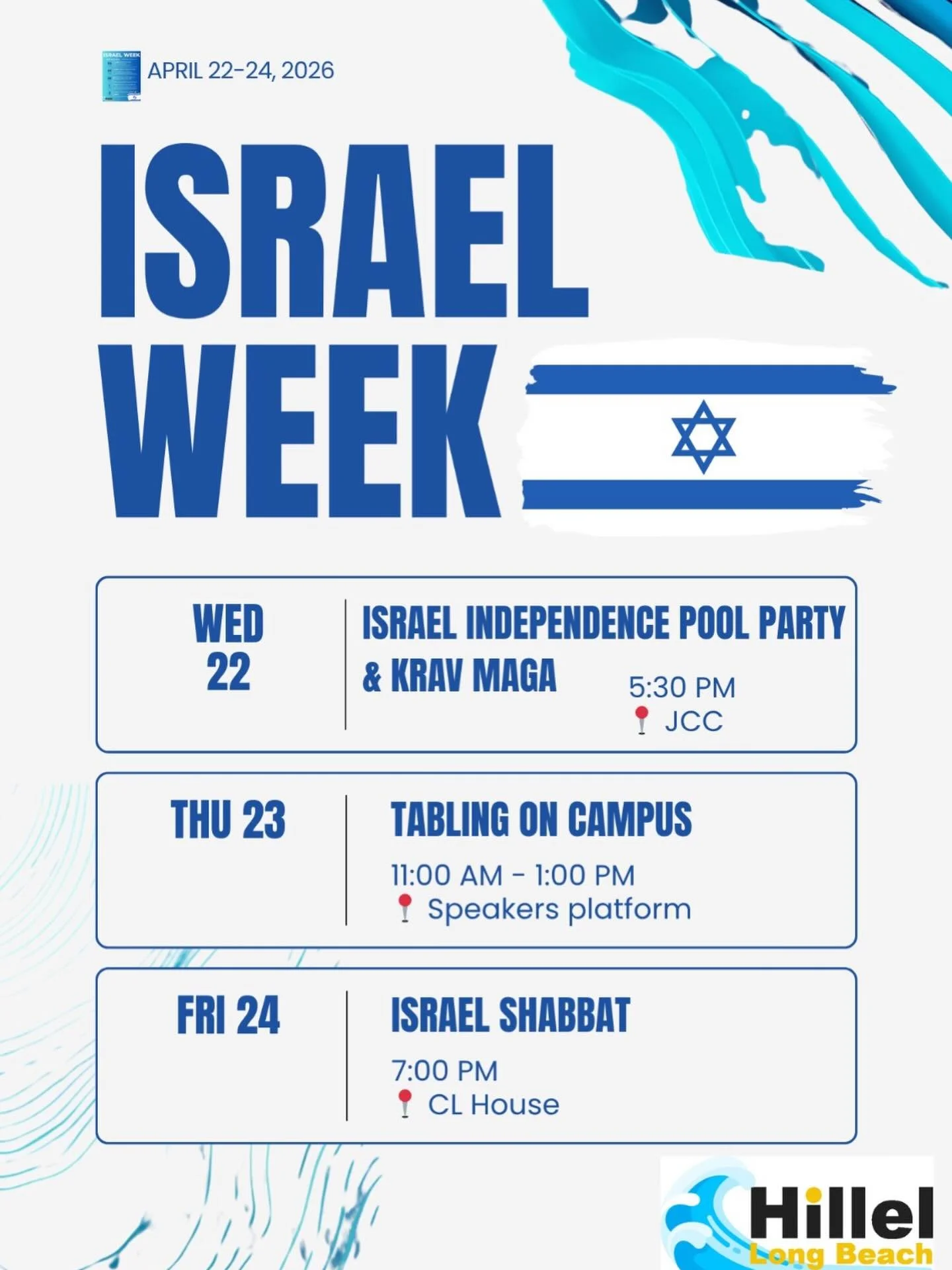 Mark your calendar for this weeks events! To RSVP for Wednesday please go to the link in our bio and sign up!