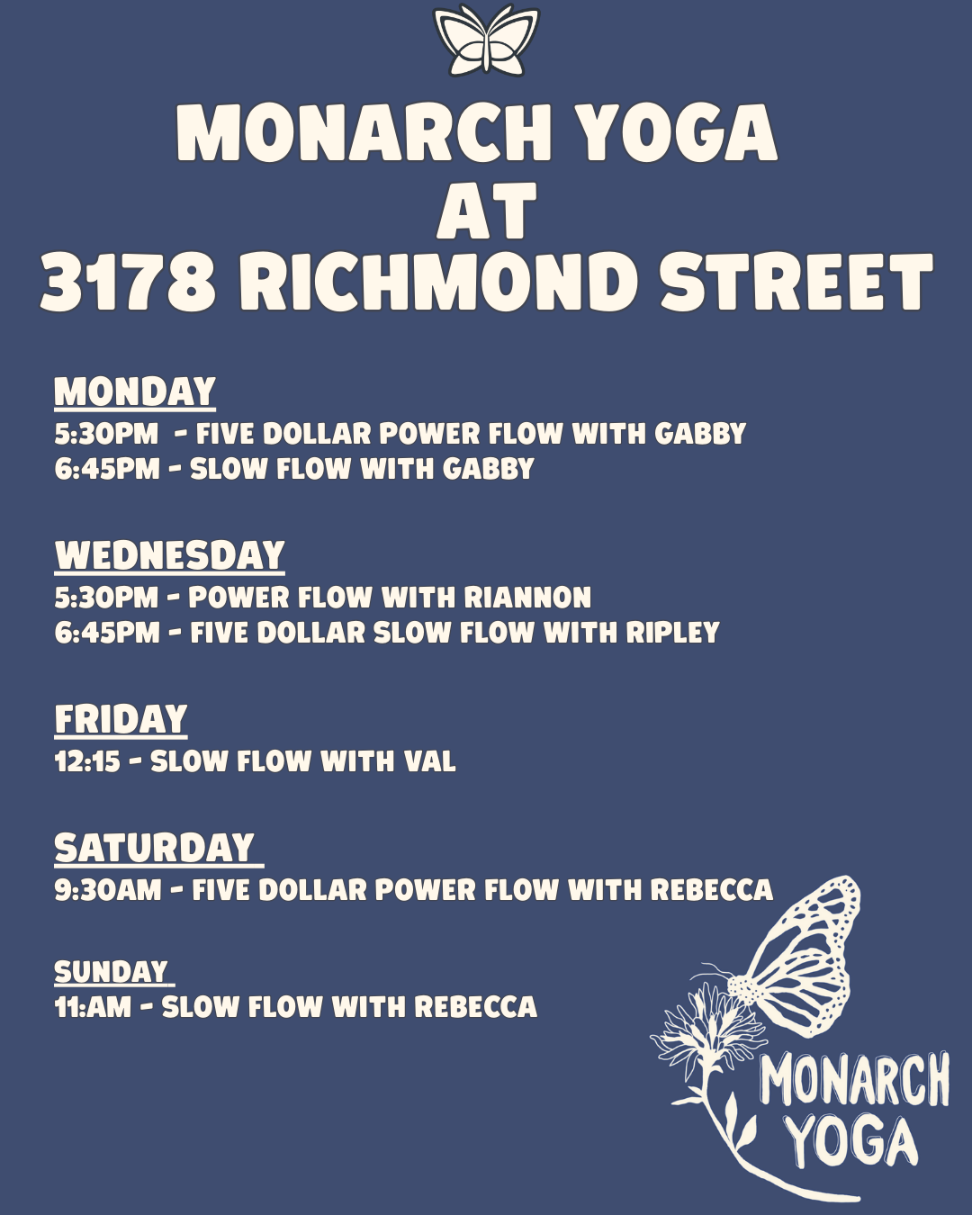 Port Richmond Yoga Pop-Up: New February &amp; March Schedule