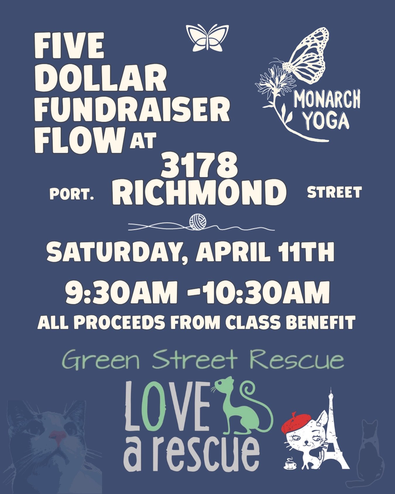 🐾 Fundraiser of the Month 🐾

We&rsquo;re so excited to feature Green Street Rescue as our Fundraiser of the Month for April! 

This Philadelphia-based, volunteer-run rescue is dedicated to helping cats through fostering, adoption, trapping, vetting