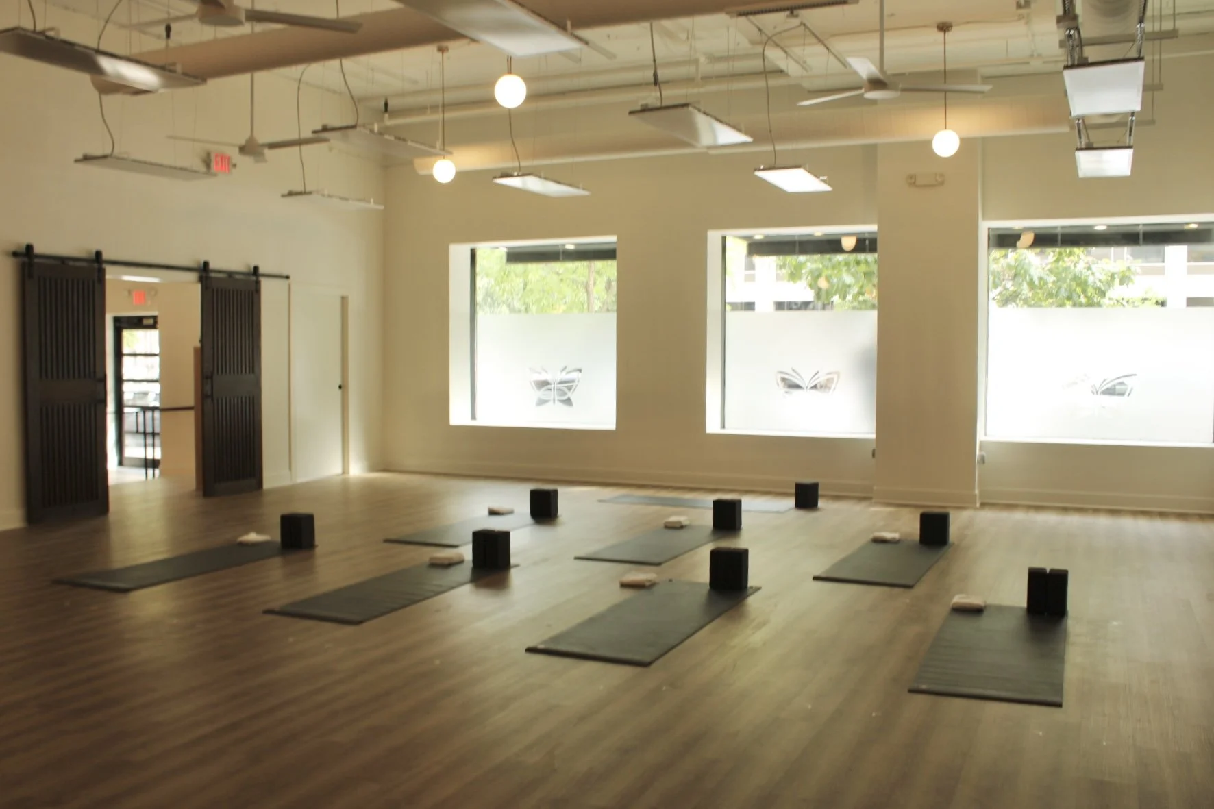 yoga studio in shop penn on penn's campus