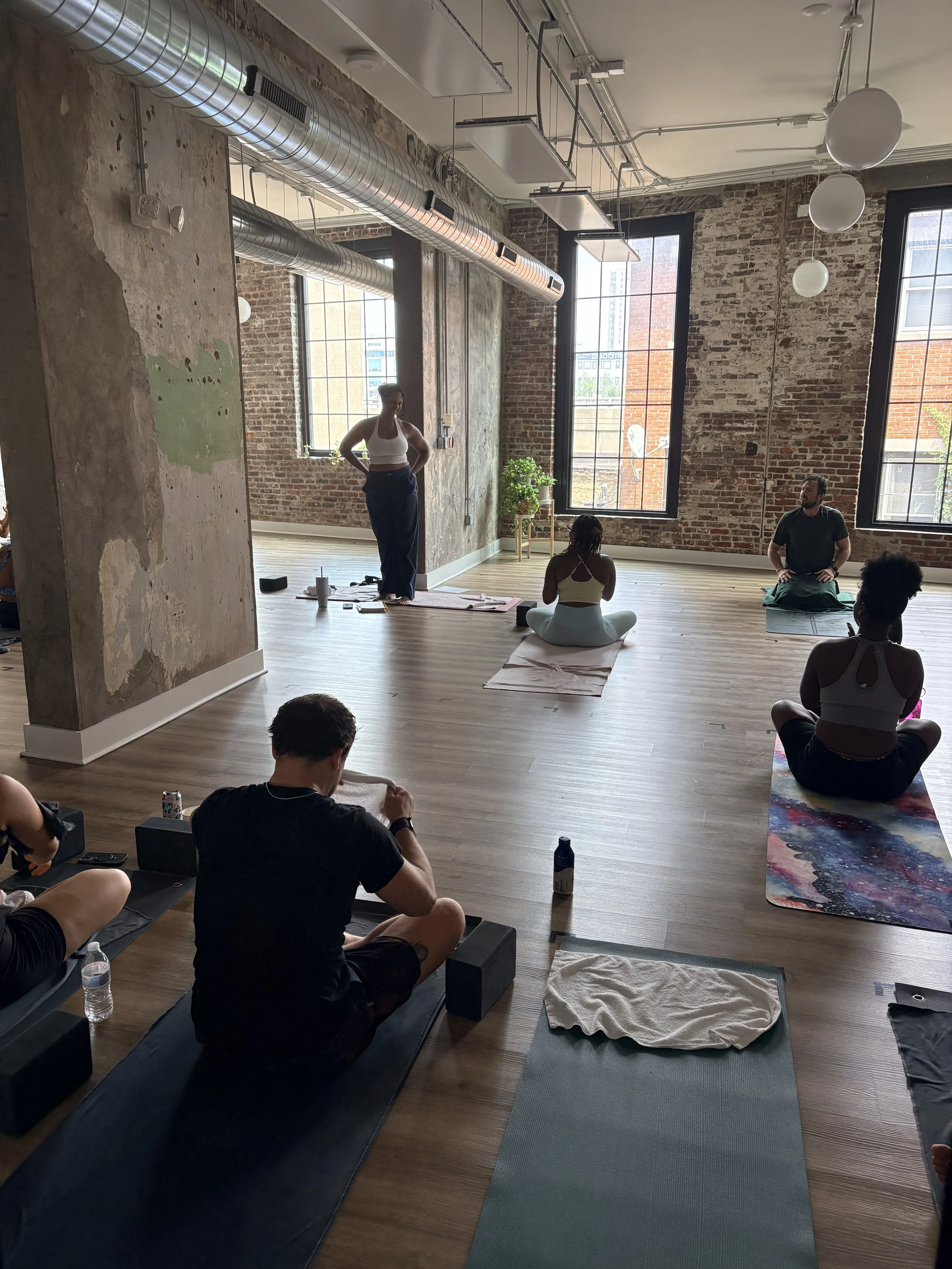 yoga teacher training graduation class