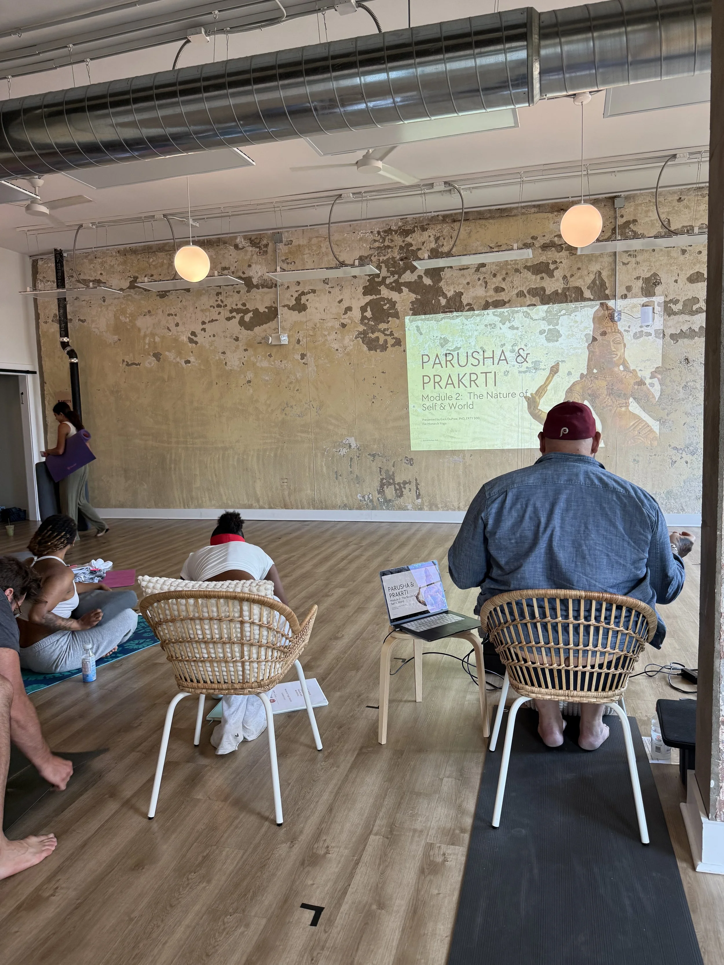 yoga philosophy at yoga teacher training