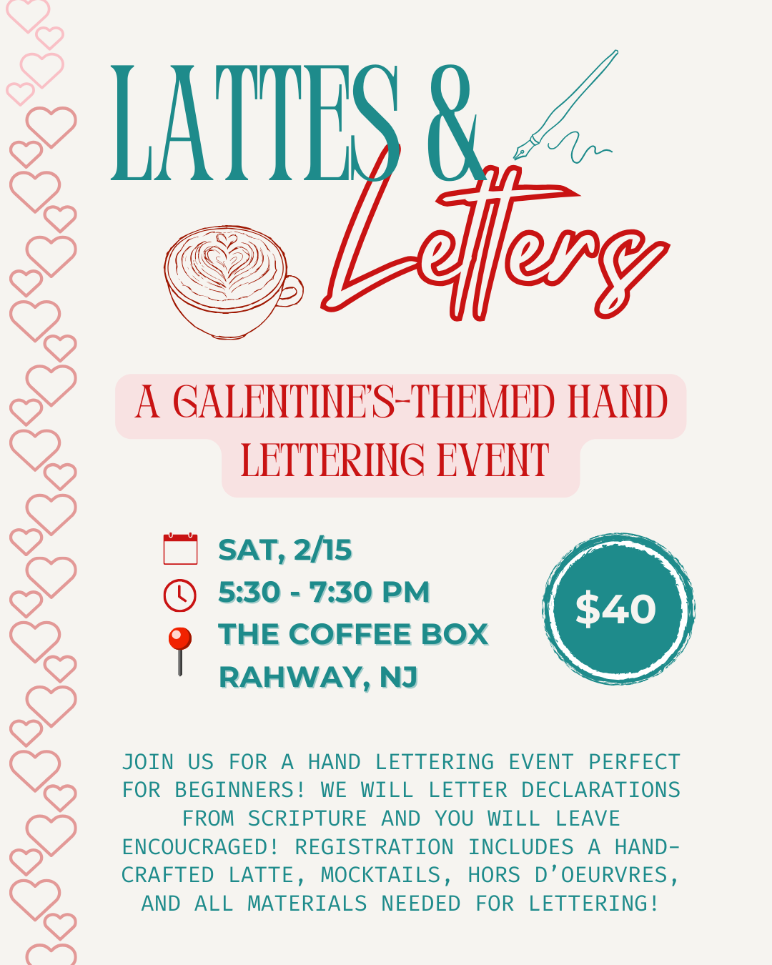 Lattes & Letters