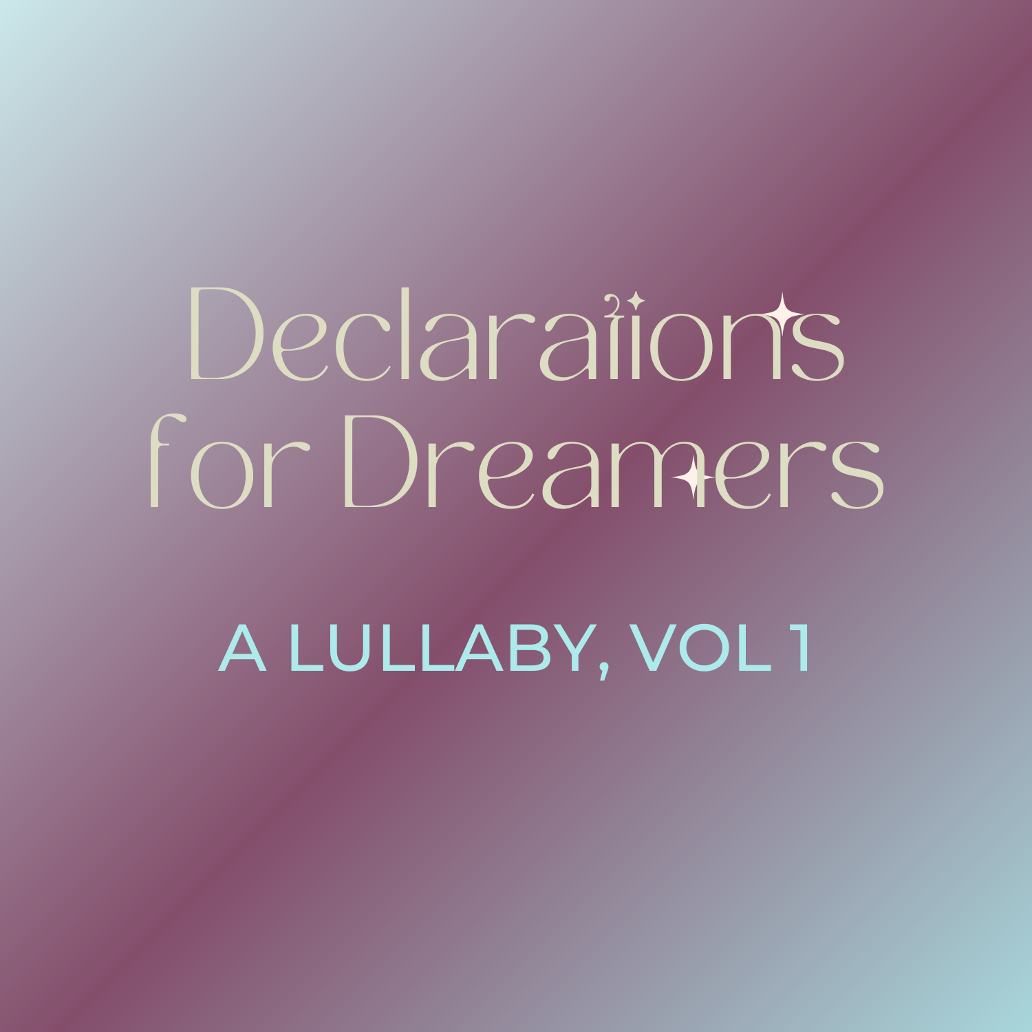 Dream Lullaby Edition 1