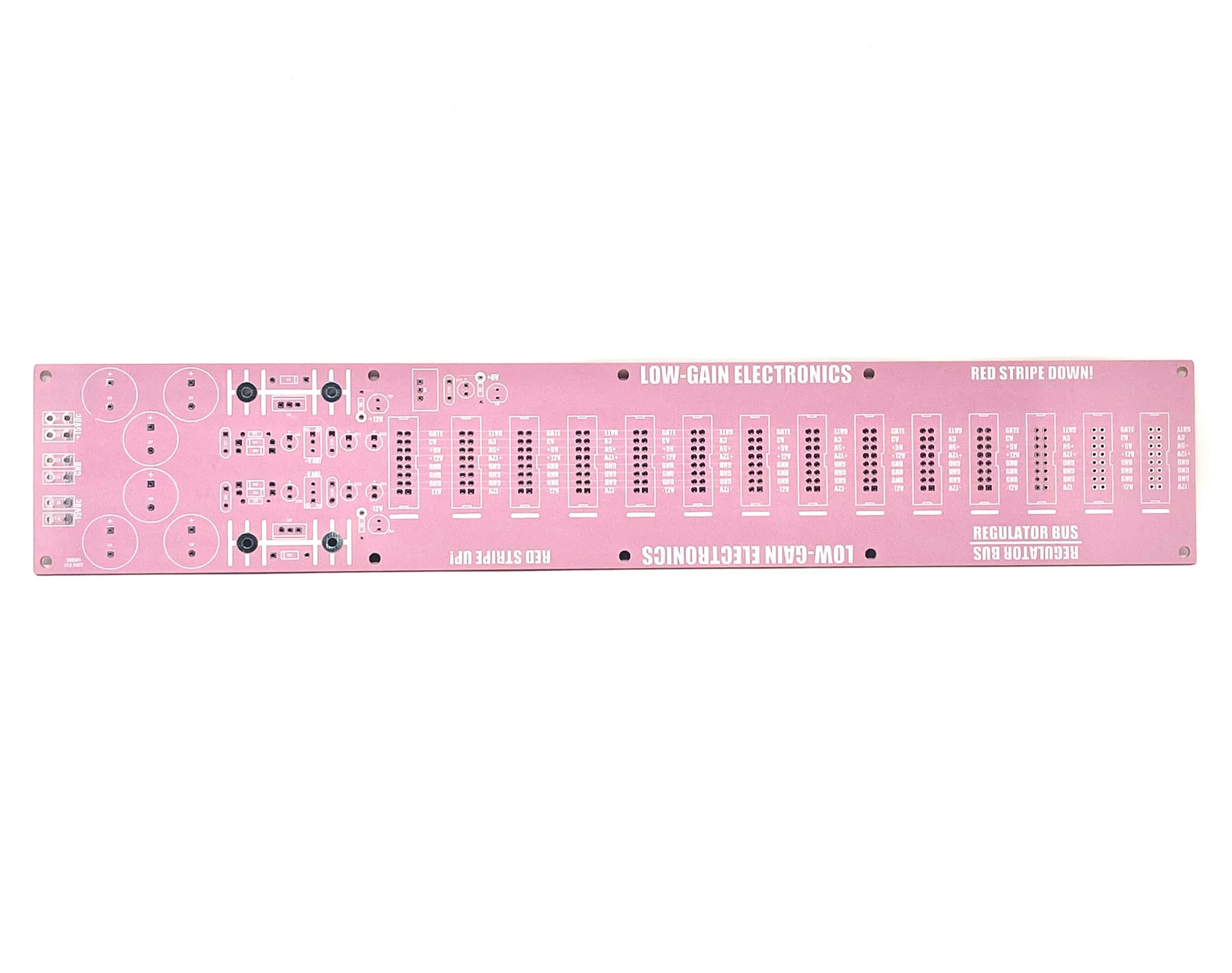 Regulator Bus DIY Eurorack Power Supply Distribution Board