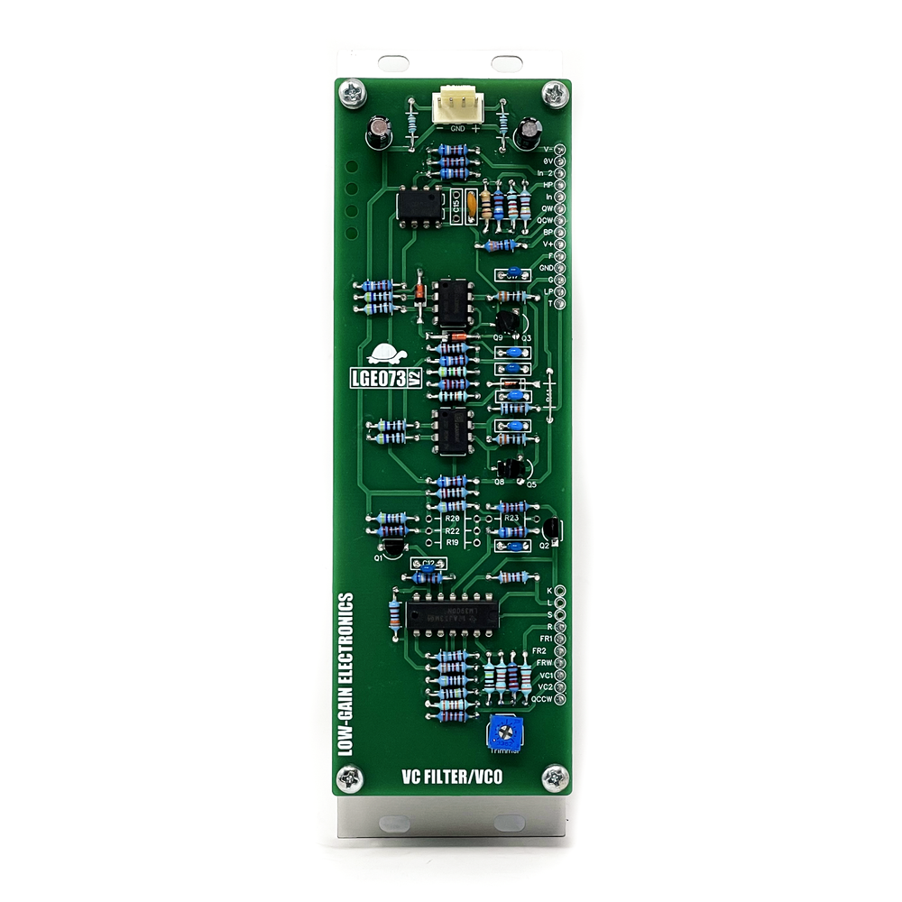 Synth DIY - Serge 73 Filter PCB | Paperface — Low-Gain