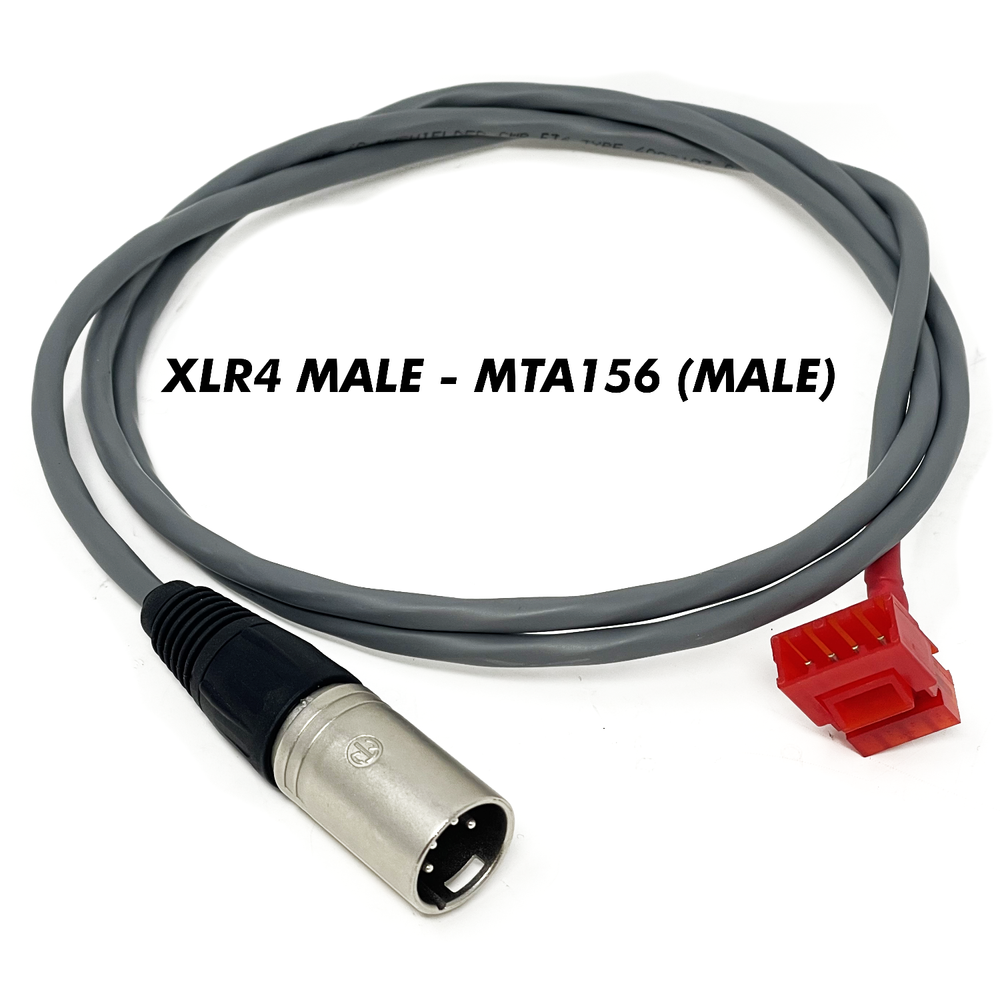 Serge Power Cable | 4 pin XLR & Pigtail — Low-Gain Electronics