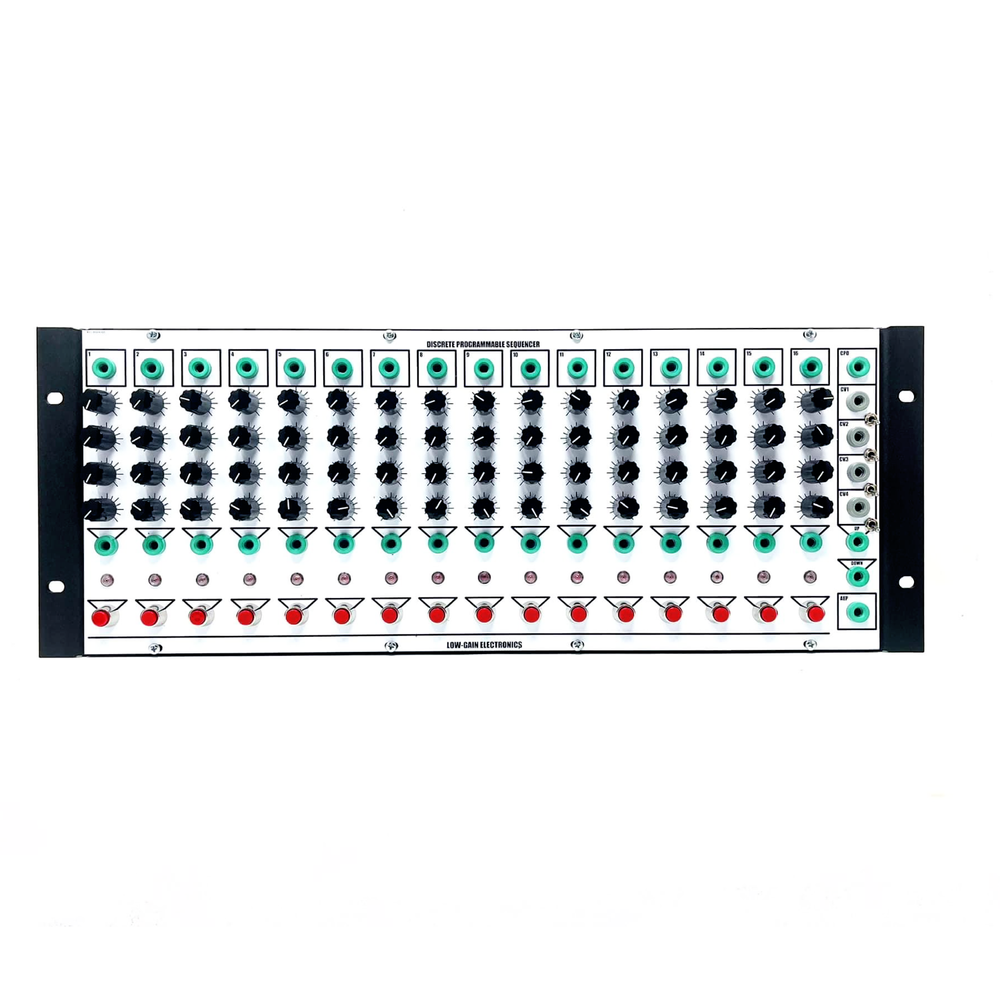 16 Stage Discrete Programmer Sequencer — Low-Gain Electronics