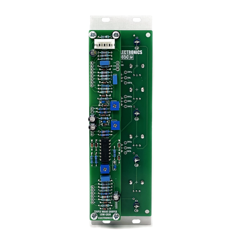 Triple Wave Shaper LGE085 | Low-Gain Electronics - 4U Serge