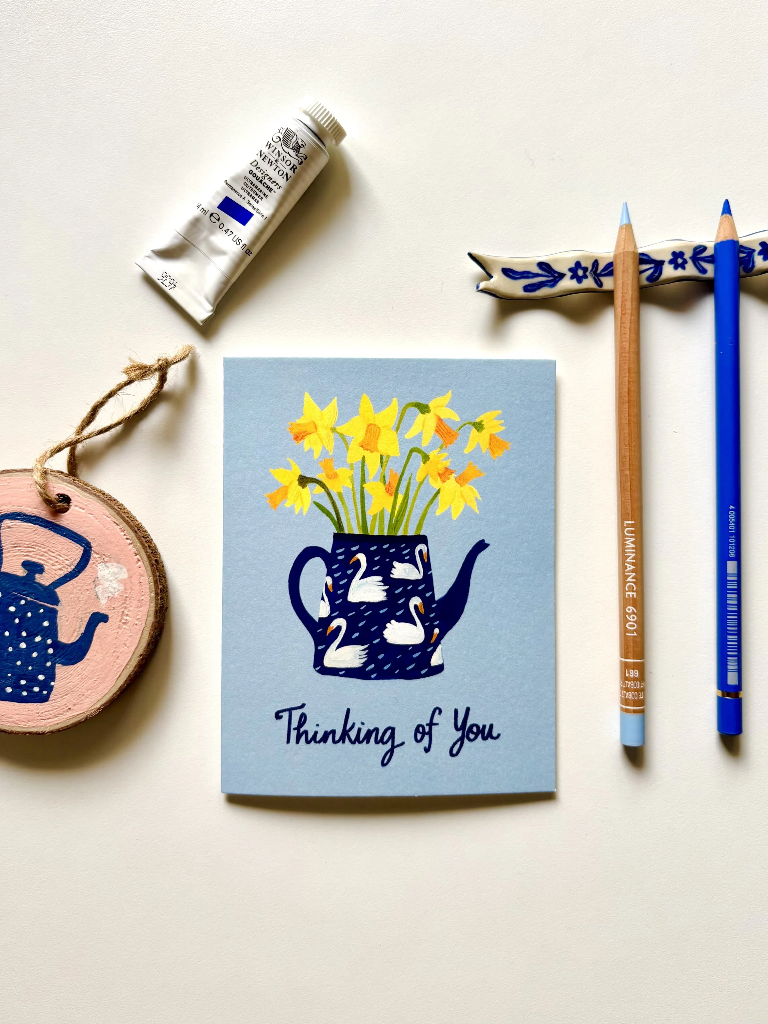 "Thinking of You" Greeting Card