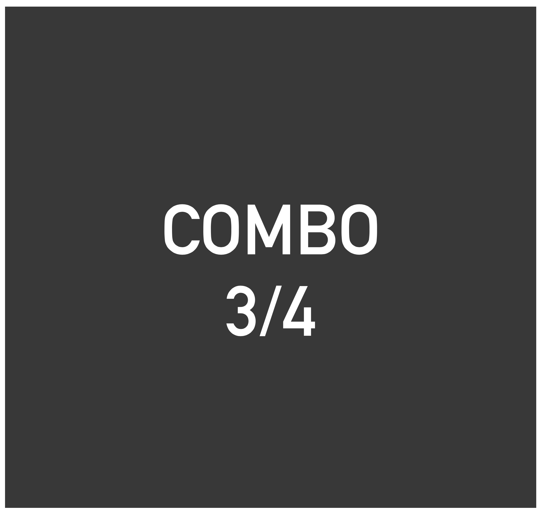 Combo 3/4