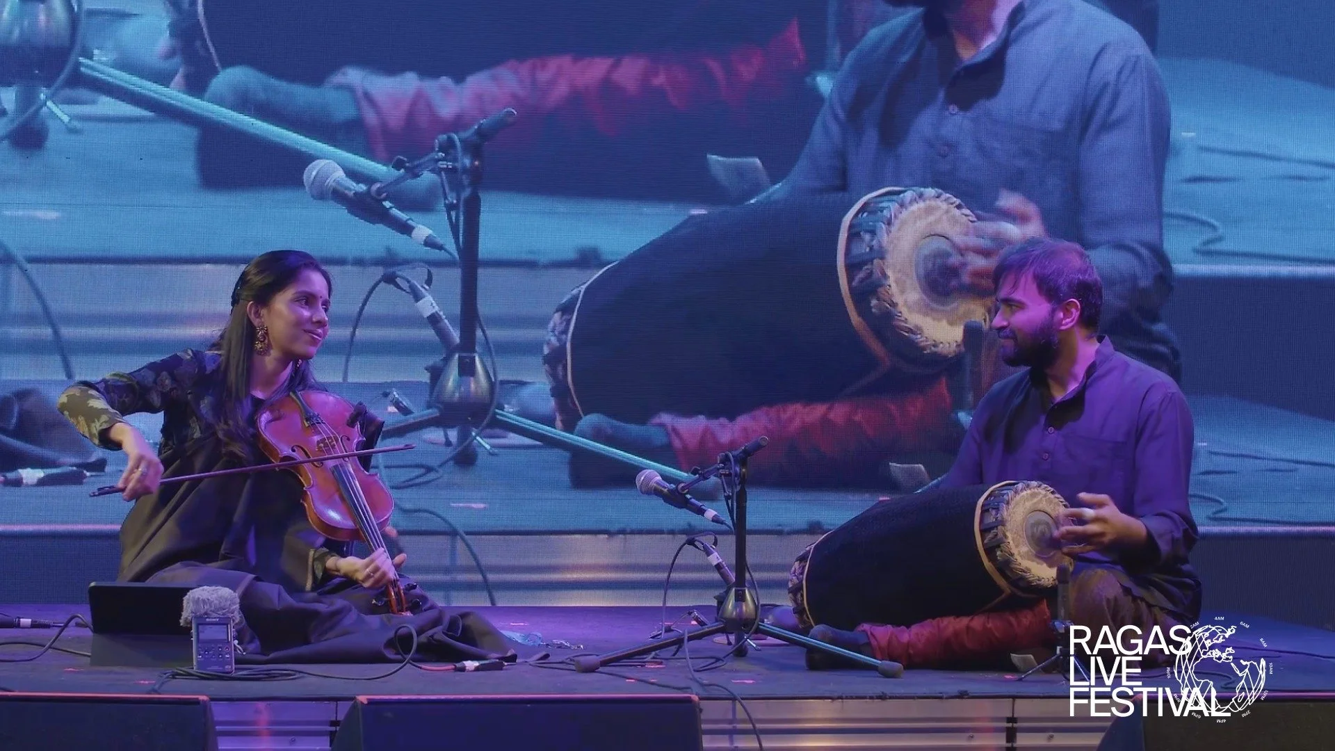 Charumathi Raghuraman and Anantha R. Krishnan (violin, mridangam)

Ragas Live Festival 2025