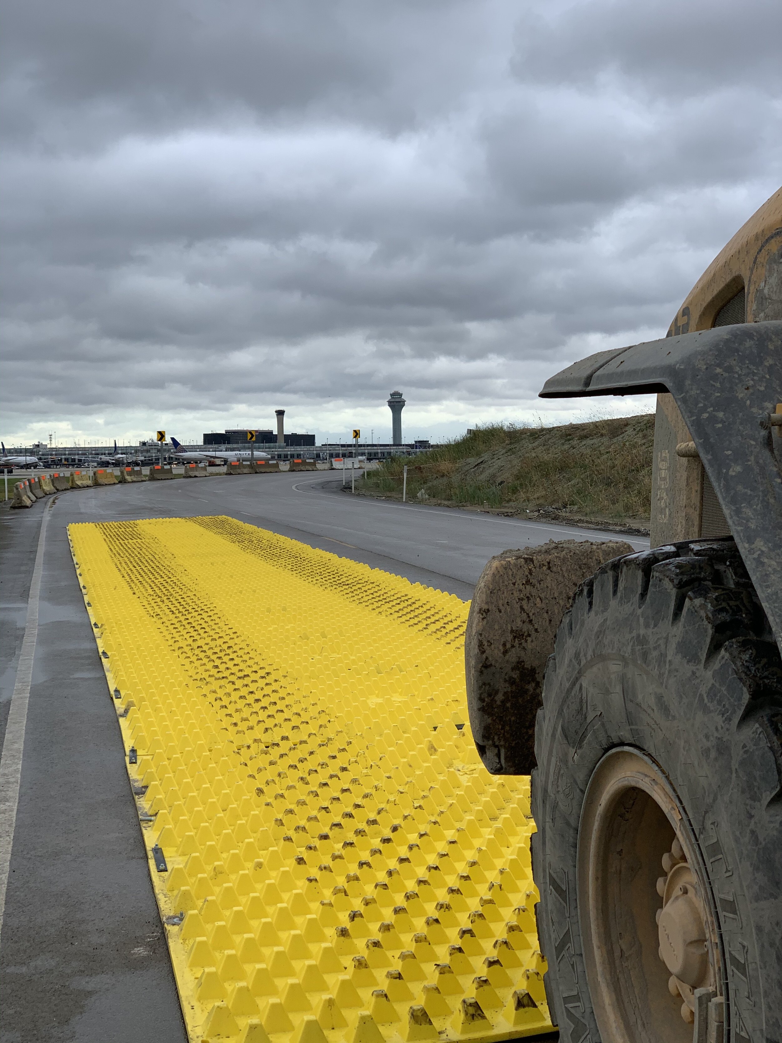 FOD Prevention Mat System Installed At O'Hare International Airport (ORD) During Modernization Program Construction