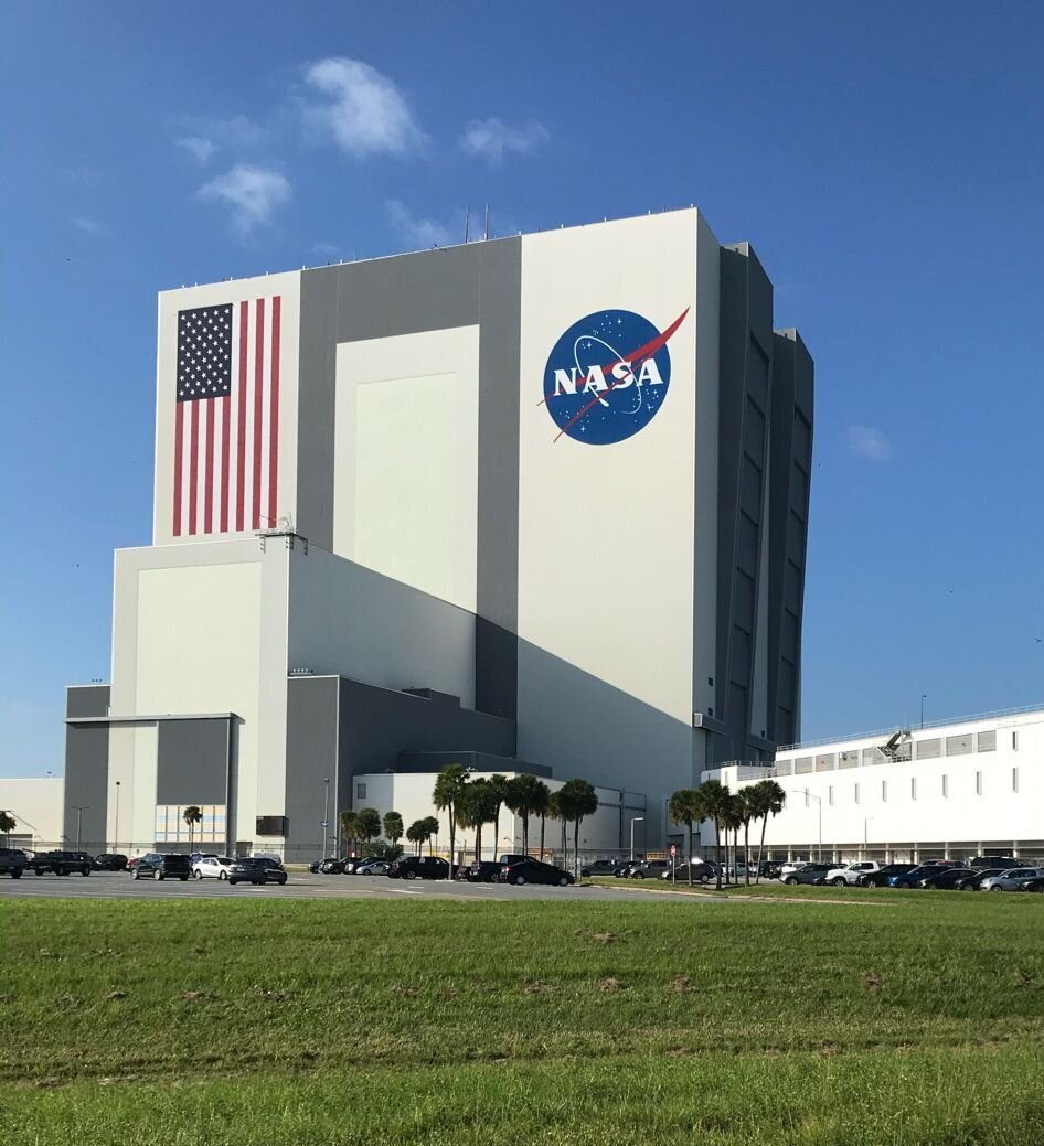 NASA's Vertical Assembly Building Is Where Larger Spacecraft are Assembled Before Transporting to Launch Site 39-A or 39-B.