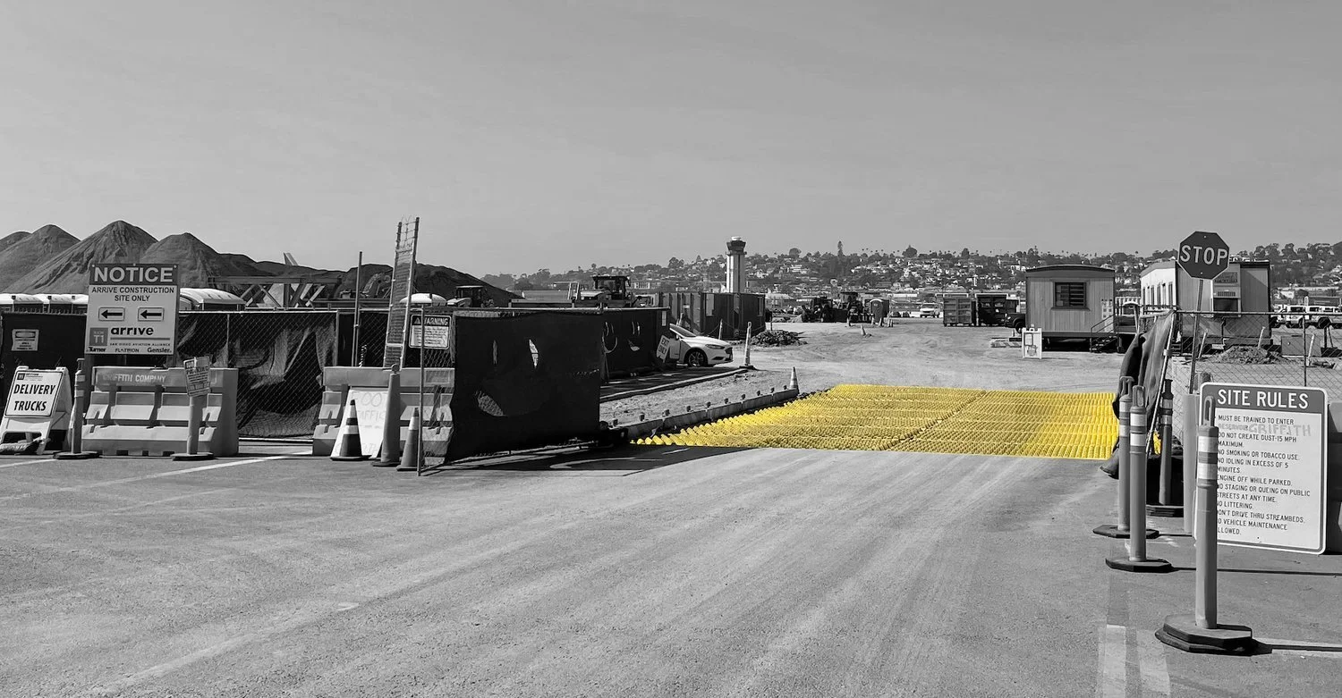 Over 200 FODS Mats in Use on $3.4 Billion New T1 Project