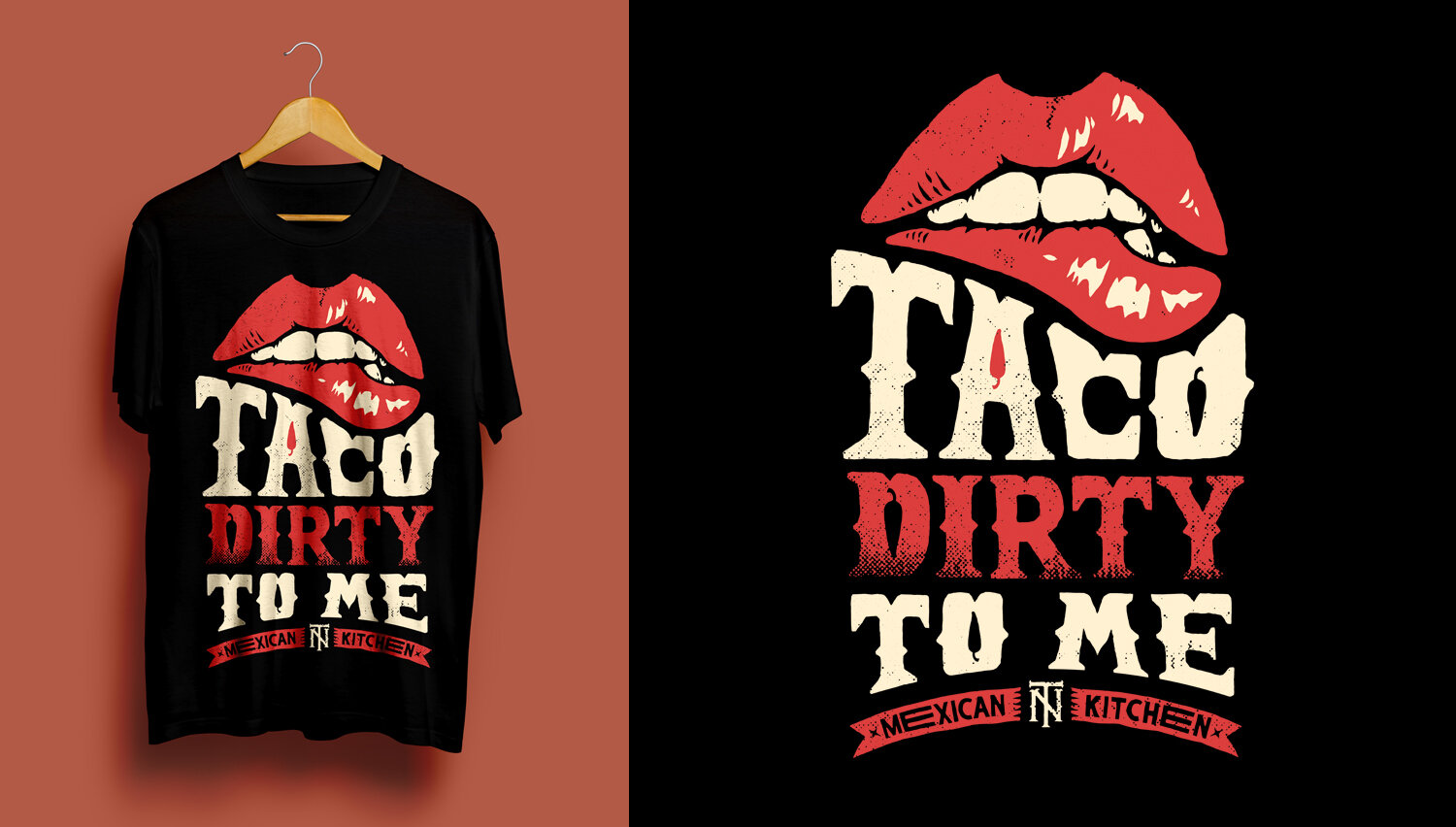 Nixtaco "Dirty" t-shirt design