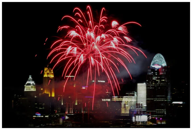 [Views of Cincinnati] The Fun of Watching Fireworks