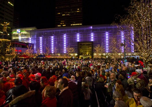 "Light Up the Square" - Christmas begins in Cincinnati