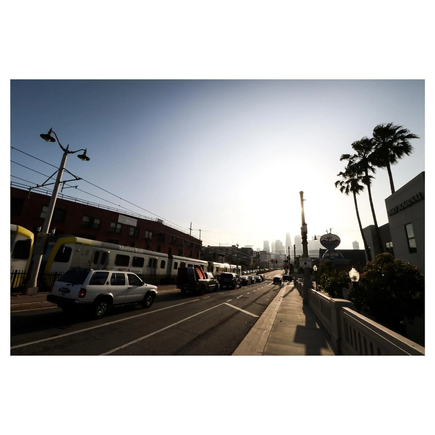 Ended a beautiful trip around California last week with a stop in Los Angeles. Swipe for the GTA San Andreas-style skyline.