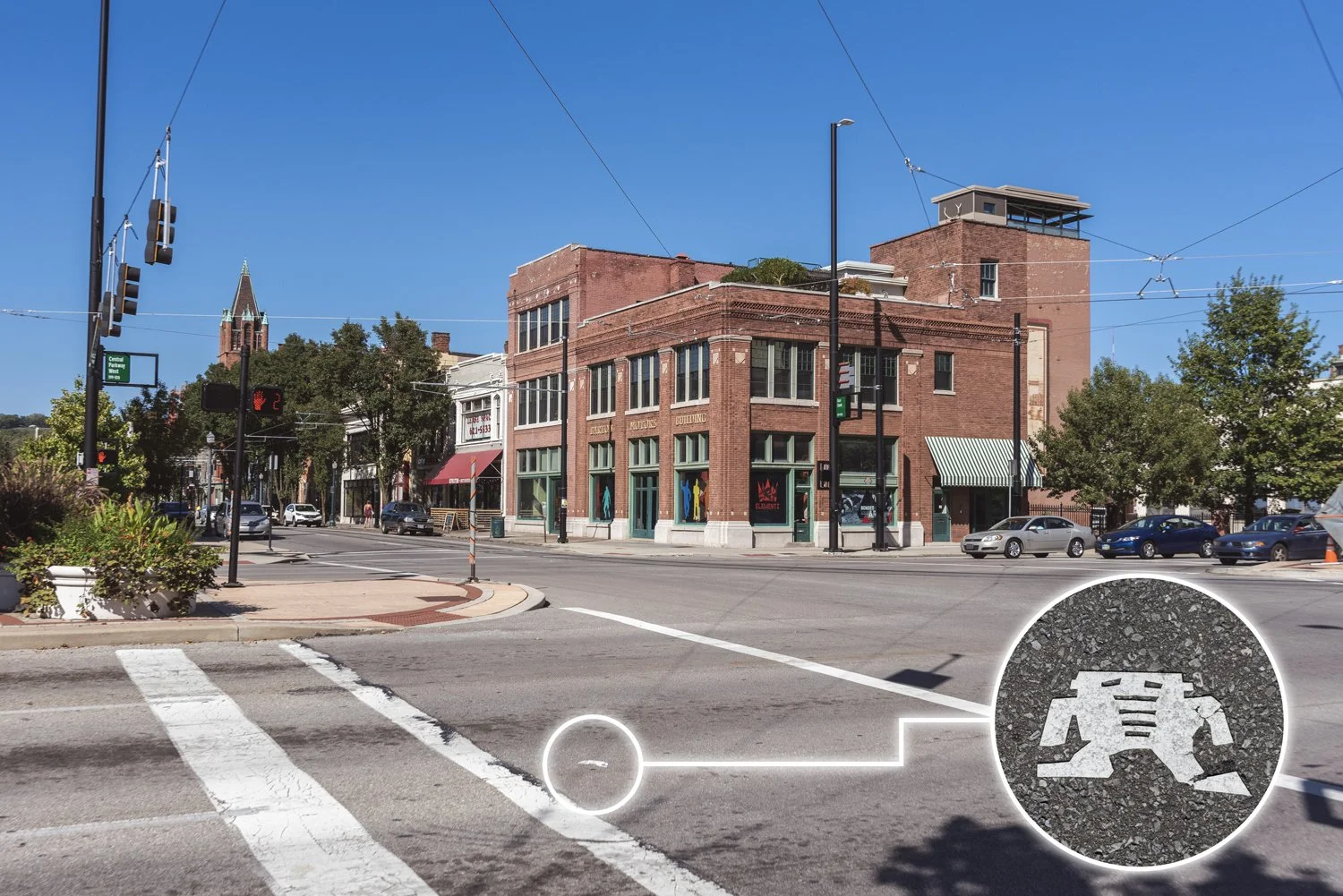   Central Parkway &amp; Race  | Phil Armstrong 
