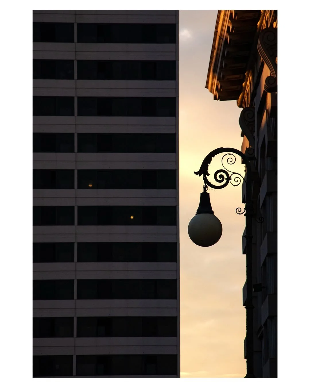 This old lamp post at Lloyd Alley and Richmond St. near Plum.