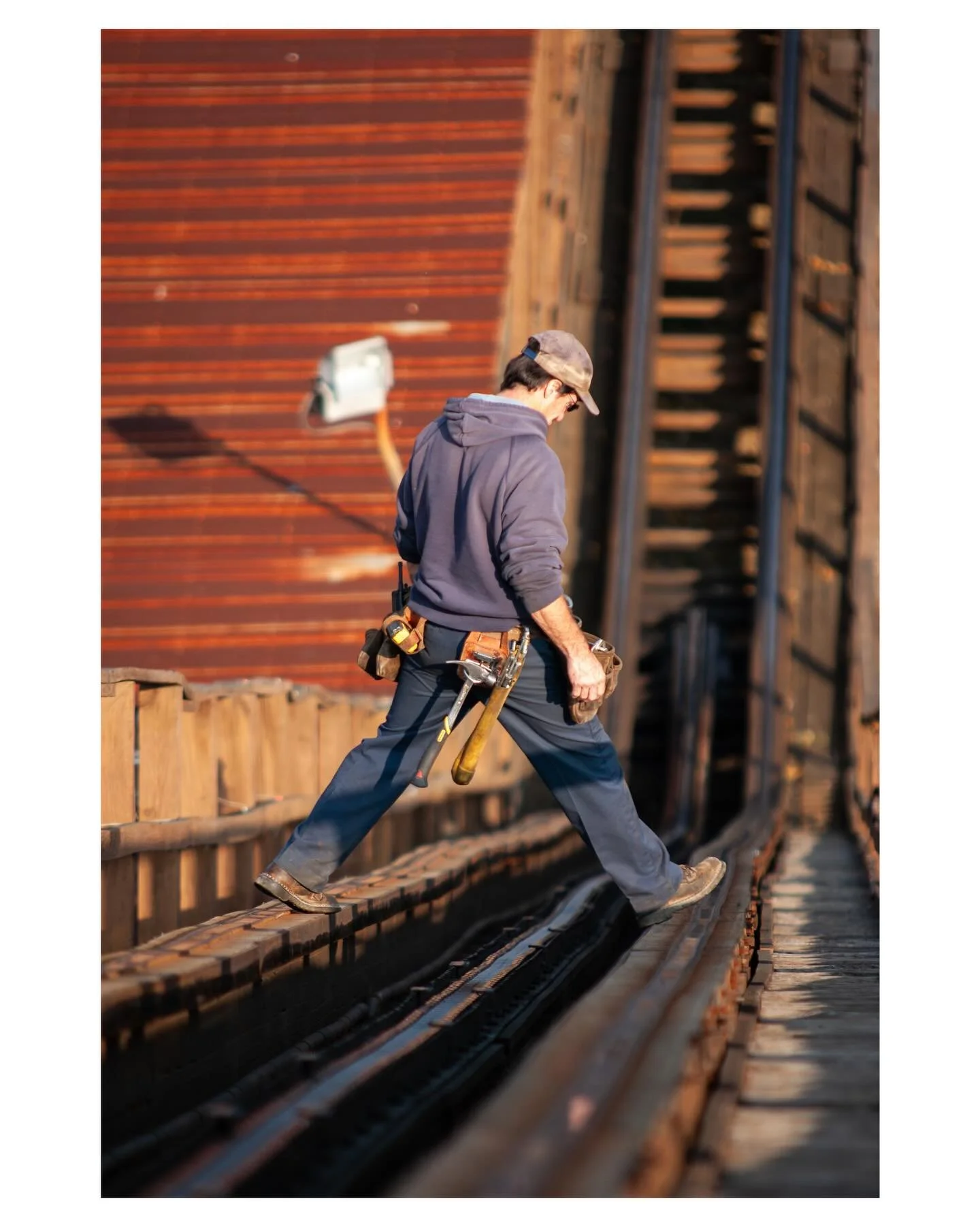 Wood Coaster Maintenance, 2008.