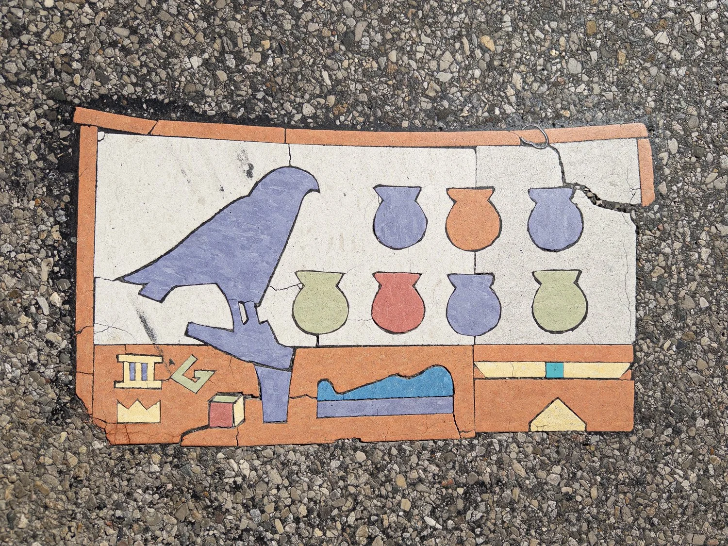 The Hieroglyphic Tile