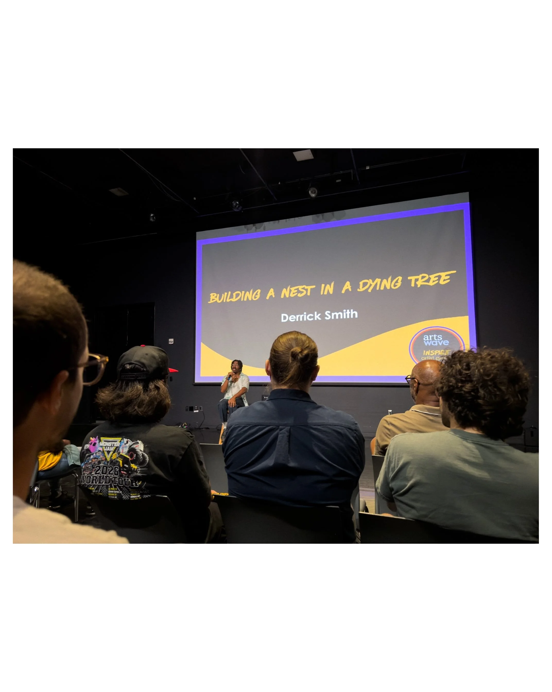 My friend, @derricksocrazy, recently debuted his short film &mdash; Building a Nest in a Dying Tree &mdash; at the @cincycac. I loved it. Derrick is a great person and I sincerely appreciate him sharing his art with the world. Keep an eye out for bot