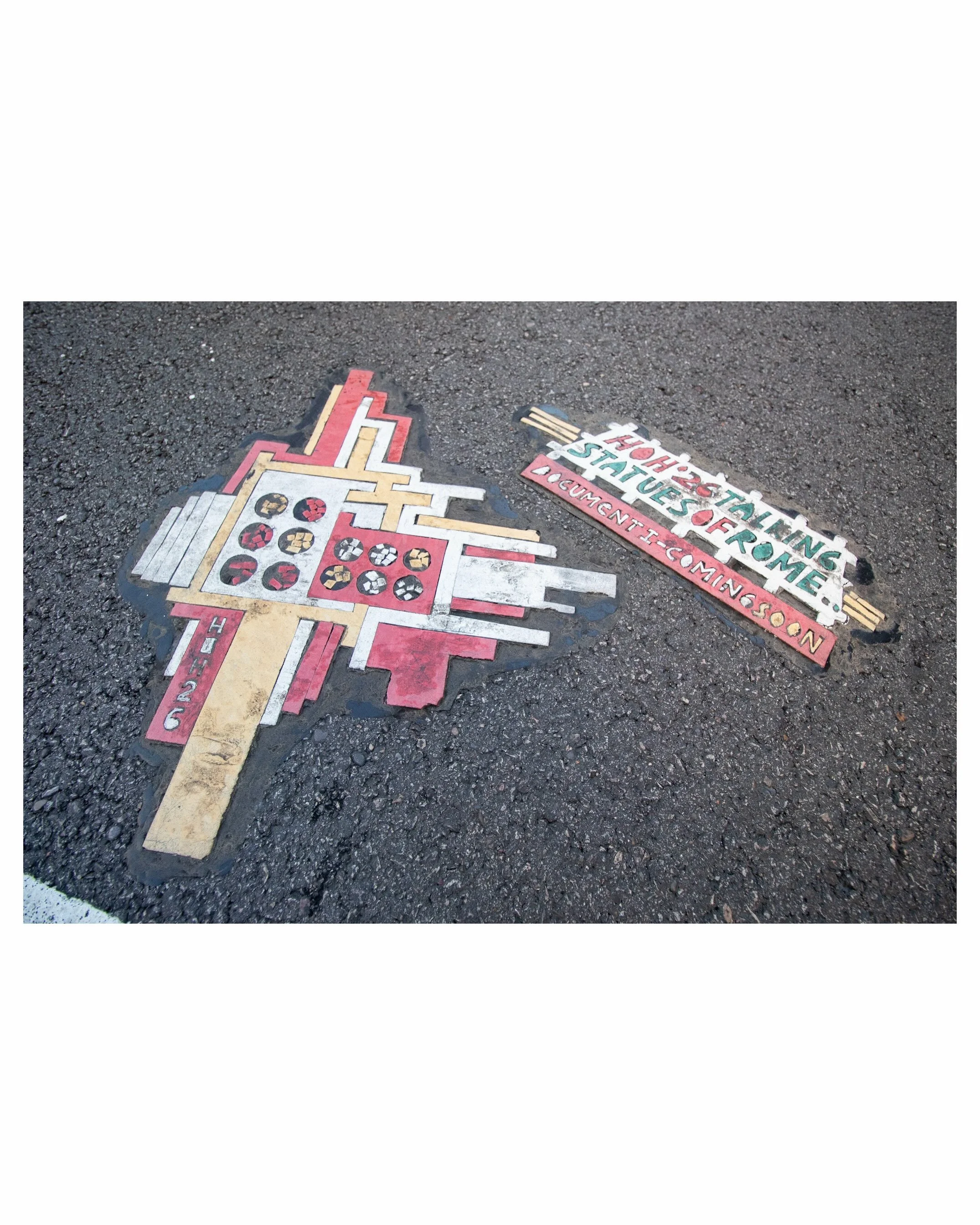 Five new #HouseOfHades tiles have been documented in #Cincinnati while an additional nine &ldquo;Fish Logs&rdquo; versions have been sighted. Often referred to as &ldquo;#Toynbee Tiles,&rdquo; these share a similar lineage to the namesake and one of 