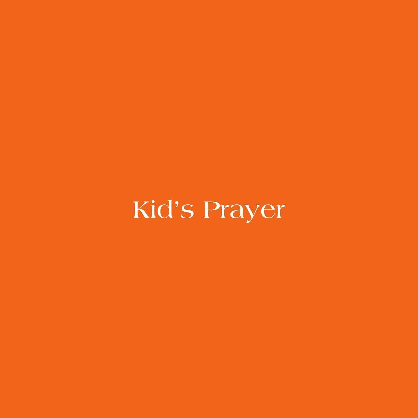 🚨Kid&rsquo;s Prayer is BACK!🚨

Families, come to the prayer room tomorrow (Wednesday) at 10 AM for an hour of worship +  prayer designed to engage your kids. We desire to see our children marked by worship +  raised in prayer. We hope you can join 
