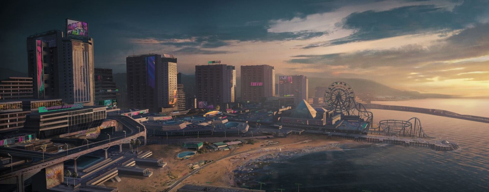 Pacifica, a district once planned to be a coastal retreat for tourism