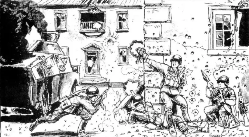 A raid during the First Corporate War