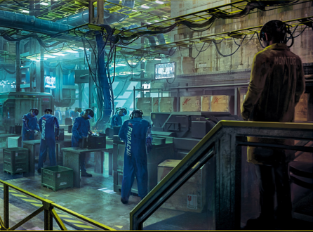 A Kendachi factory in 2077