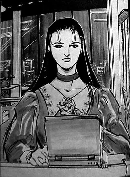 Hanako Arasaka from the Cyberpunk 2020 sourcebook